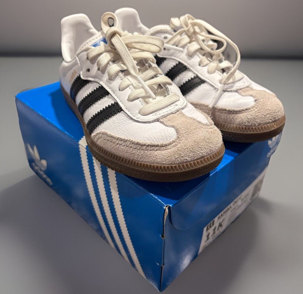 adidas Originals Samba OG C Cloud White Core Black 11k